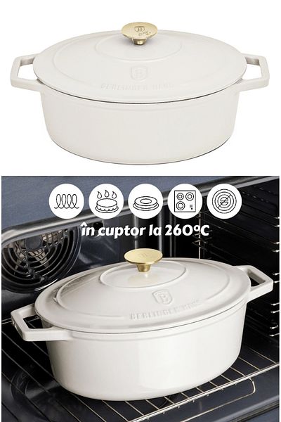 Berlinger Cast iron baking tray with lid 30 cm Sahara Collection