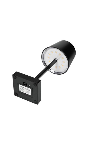 Benson Lampa de masa LED, veioza cu abajur, utilizare universala, incarcare USB sau functionare pe baterii