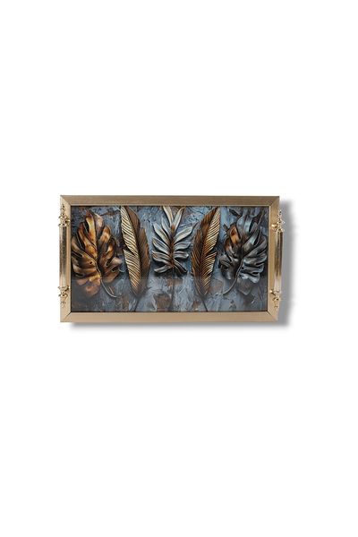 ROSE CENTER Decorative Tray, Special Design Presentation Tray, 32X18Cm