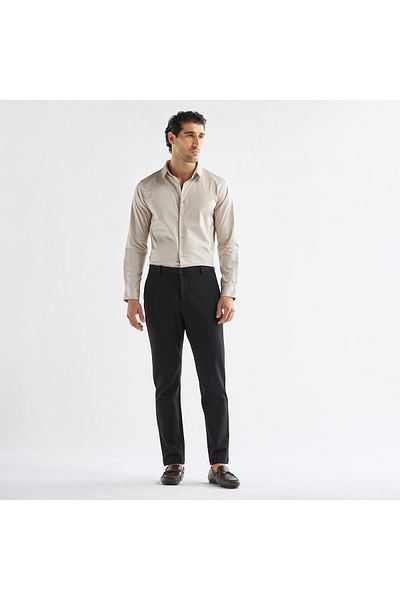 FAV Regular Fit Shirt with Long Sleeves and Button Closure