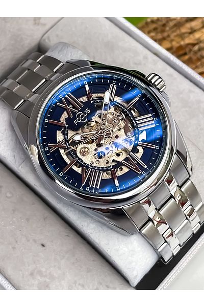 Focus Automatic Original Full Steel Luxury Men's Wrist Watch