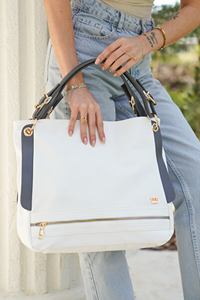 Solo Bag WOMEN'S WHITE SOFT LEATHER SHOULDER BAG