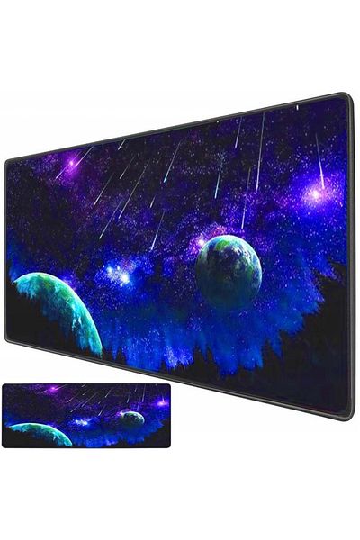 zola Mouse pad, rubberized for gaming, Meteor Shower, 90x40 cm