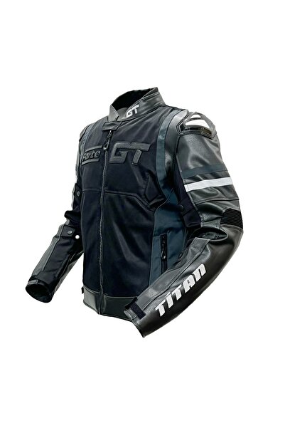 Forte GT Titan Antrasit 4 Mevsim Hörgüçlü Motosiklet Montu - Motozilla