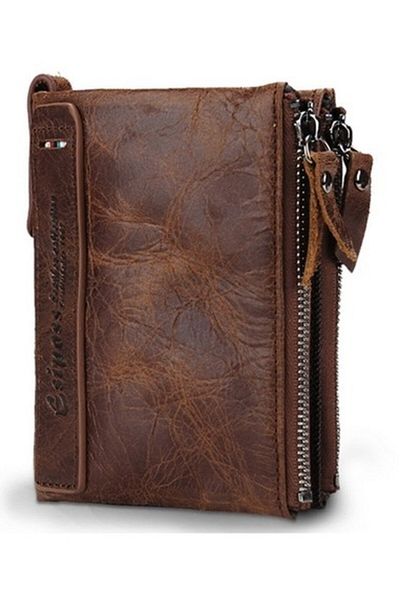 Müstesna ® Men's Wallet Models Real Leather Design Wallet Gift for Lover Men's Accessory