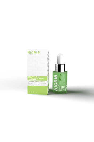 RICHIE 12% AHA-BHA Exfoliating Glow Serum (30ml)