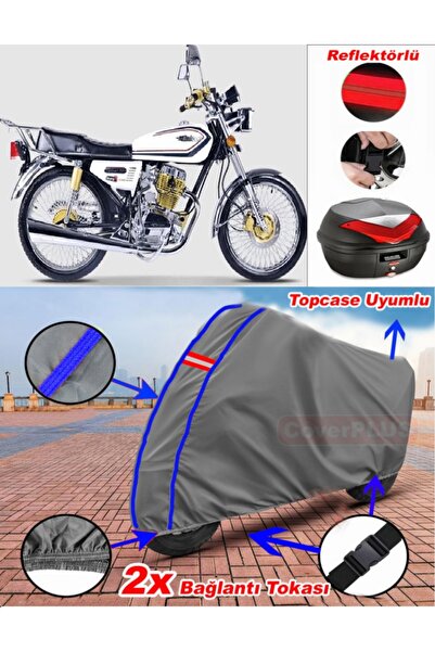 CoverPlus الأزرق مخيط رمادي الصقر ليوبارد 222 القماش المشمع Topcase الخلفي حق...