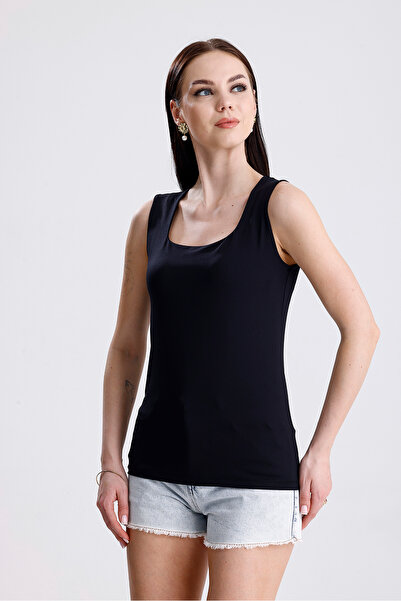 Madame Gold Kadın Kare Yaka Atlet