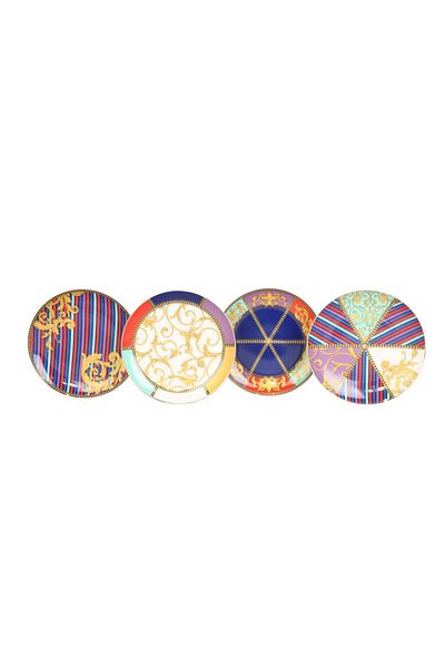 Lucky Art Valencia Bone 20cm 4Lu Plate Set