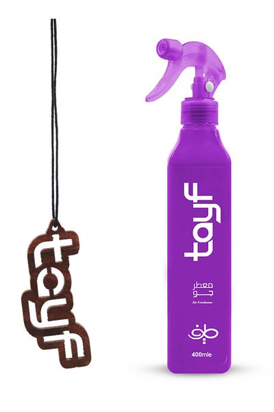 Toyf Air Freshener 400ml Natural Fragrance for Home Office and Public Spaces