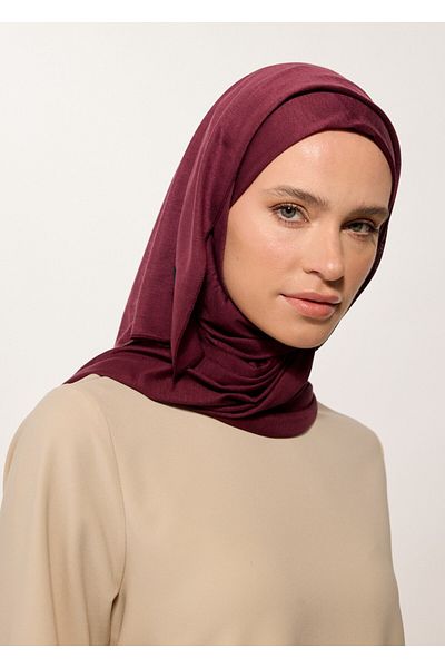 RABIAZ Rabia Z - Jersey Hijab Shawl Plum