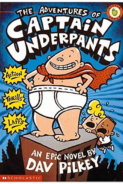 TEC The Adventures of Captain Underpants By Dav Pilkey.