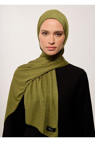 RABIAZ Rabia Z - Khaki Combed Cotton Shawl