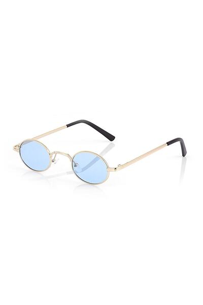 Toz Vintage Melveks Blue Round Vintage&Retro Sunglasses
