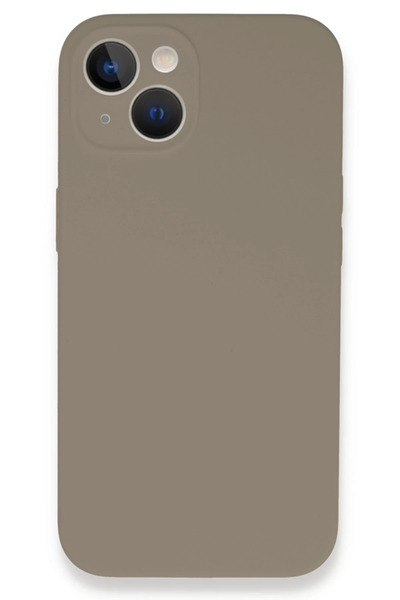 NewFace حافظة آيفون 13 ميني من السيليكون الأنيق - بيج SPTGL