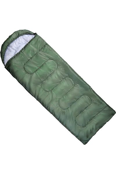ACTION ONE Sac de dormit plic cu gluga La Paz, 210x75 cm, army