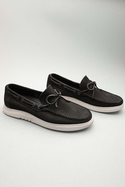 Gondol Loafer clasic pentru bărbați din piele naturală negru 41 ttx. 601100