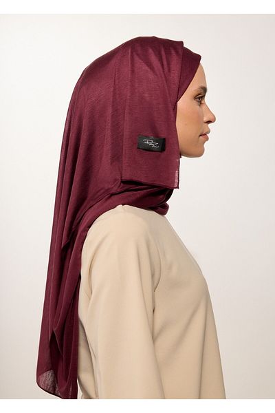 RABIAZ Rabia Z - Jersey Hijab Shawl Plum