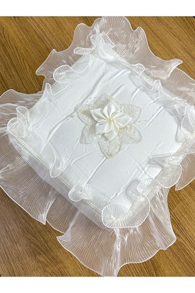 AYHANHOME Bohra Processing Rose Ornate Promise Engagement Purse Dowry Holder 40X40