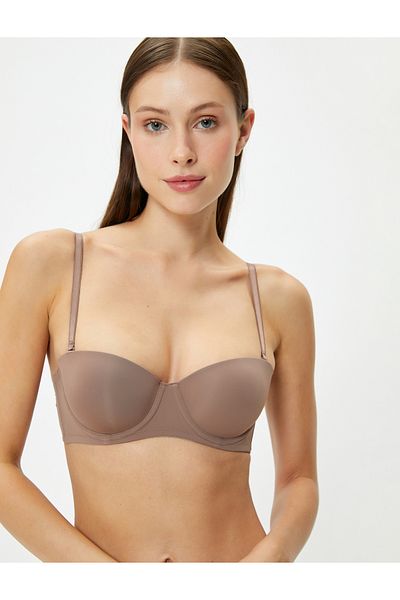 Koton Underwire Στράπλες Σουτιέν χωρίς επένδυση Basic