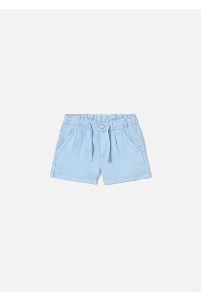 MAYORAL Baby Boy Linen Shorts Blue 1247