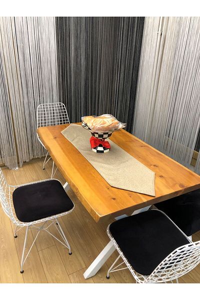 Becenhouse Mink Knitted Velvet Laminated Runner (Tablecloth)