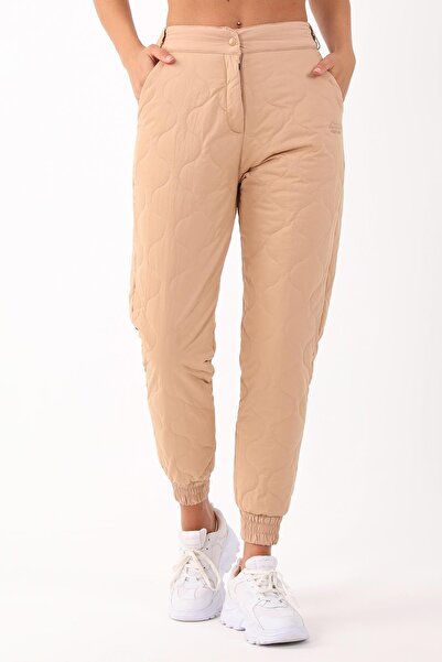 MARATON Comfort Kadın Dönüşlü Paça Bej- Pantolon