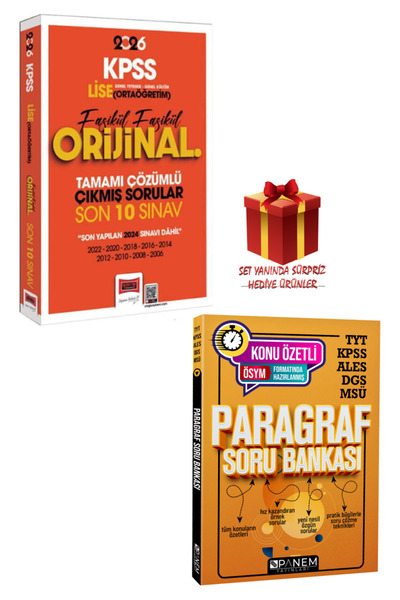 Yargı Yayınları 2026 KPSS Lise (Ortaöğretim) Fasikül Orijinal Son 10 Sınav Çı...