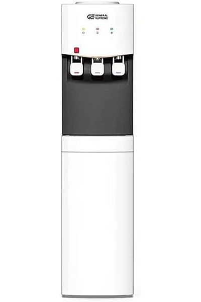 General Supreme GSWDTLT General Supreme Water Dispenser, Hot/Cold/Normal, Stainless Steel Tank, White