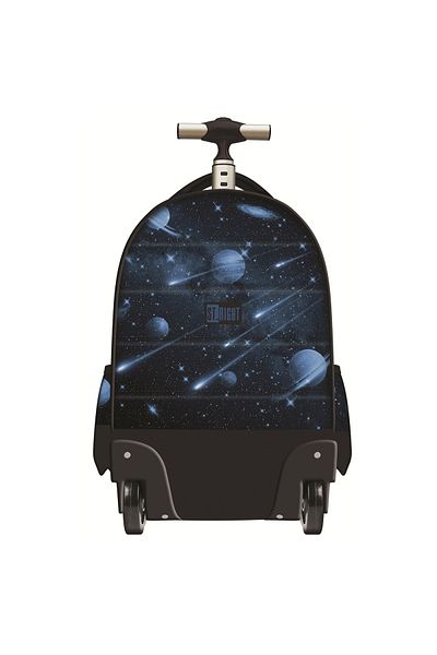 ST Right Ghiozdan Troler ST.Right, colectia NASA Planets, TB01, roti silicon, 44x32x25 cm