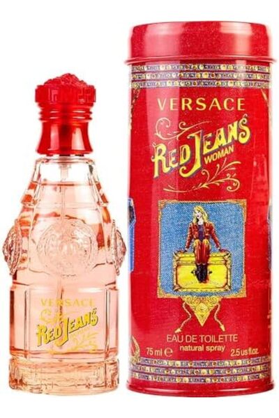 Versace Red Jeans Eau De Toilette Spray for Women - 2.5 Oz/75 Ml