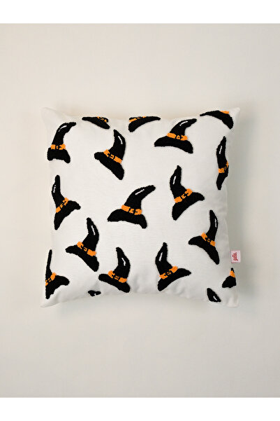 Galia Tasarım Witch Please - Серия за Хелоуин Калъф за възглавница с мотив на вещици