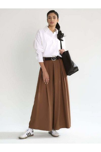 Robin 83859 Wide Leg Trousers Black