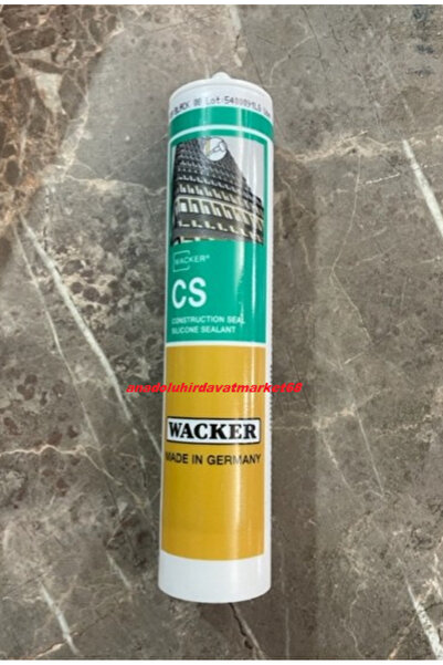 Wacker NÖTR SİLİKON SİYAH RENK GÜÇLÜ METAL YAPIŞTIRICI GERMANY