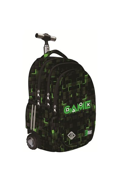 ST Right St.right Trolley Bag, Green Game Collection, Tb01, Silicone Wheels, 44x32x25 Cm