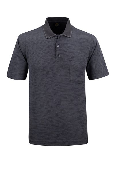 Çizgi Triko Ανδρικό μπλουζάκι Polo Neck Classic Fit με τσέπη - 5114