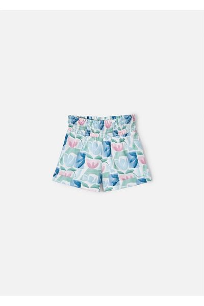 MAYORAL Pantaloni scurți pentru fete cu modele florale Mint 3203