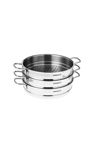 KORKMAZ Korkmaz 18/10 Stainless Steel Minto Pot, Size 28, Turkish