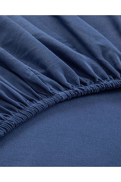 BEYAZTOPTAN Combed Elastic Single Person Bed Sheet (100 X 200)