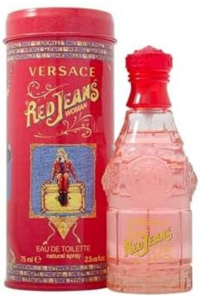 Versace Red Jeans Eau De Toilette Spray for Women - 2.5 Oz/75 Ml