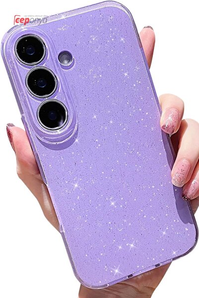Galaxy A36 Case Camera Shielded Glitter Glitter Luxury Silicone