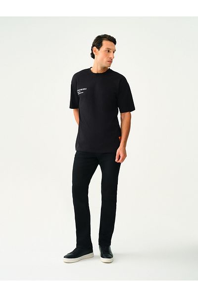 Loft Ανδρικό μπλουζάκι Oversize - Μανίκια