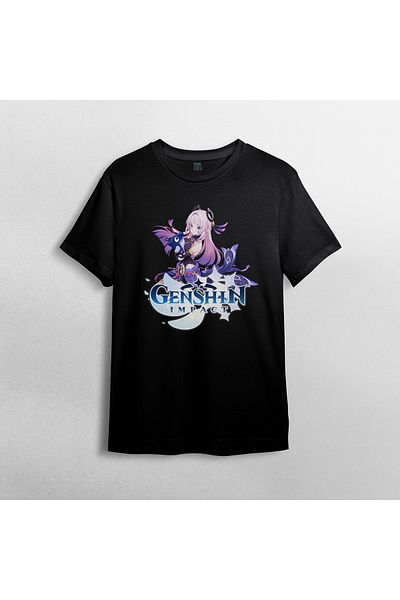 Pixxa Μπλουζάκι Genshin Impact Citlali Unisex 100% βαμβακερό με λαιμόκοψη