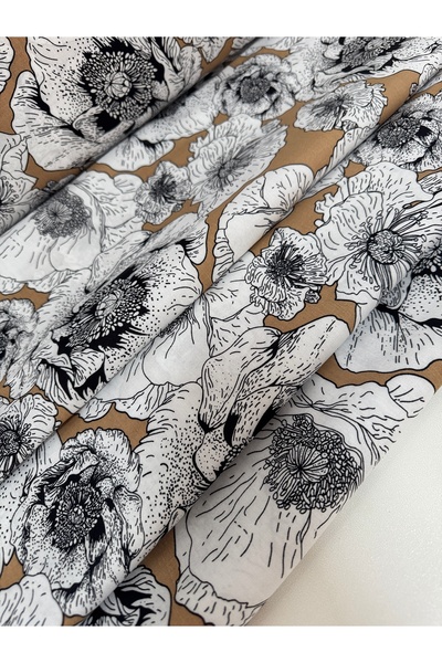 Niks Home 100% бавовняна віскозна тканина | 1 метр | Ширина: 150 см