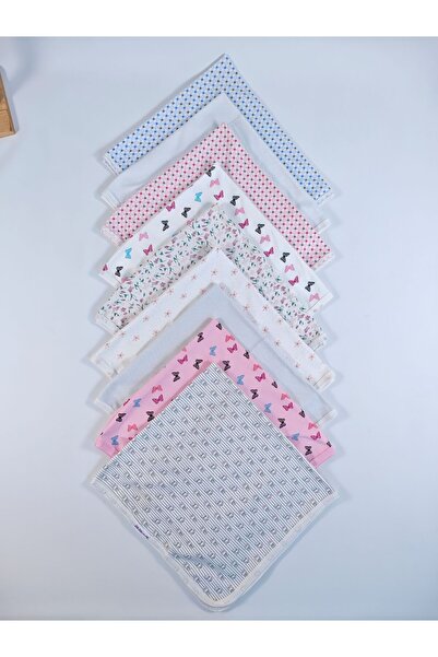 Bebella Patterned 100% Cotton Single Layer Baby Blanket 90X85Cm Girl/Boy Swaddle Seasonal Multi-Purpose Cover