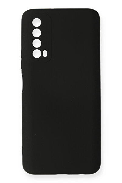 NewFace حافظة هواوي بي سمارت 2021 نانو من الداخل سيليكون مخملي - أسود 1494918709