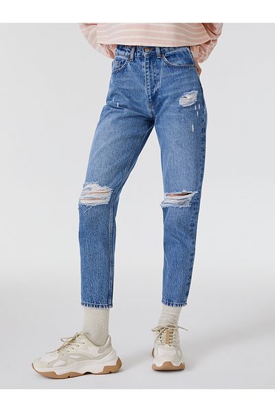 Loft Mom Regular Fit Women's Trousers