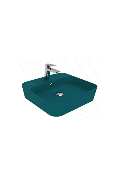 Creavit LP046-00MT00E-0000 Loop Kare Çanak Lavabo - Mint