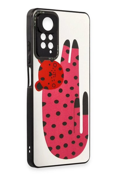 New Face غطاء حماية لهاتف Xiaomi Redmi Note 11 Pro بنمط مرآة - مرآة - 12 ZNGZR