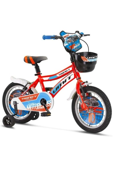 Ümit 1602 16 TRENDY-V-BMX ÜMİT BİSİKLET (TURUNCU MAVİ)
